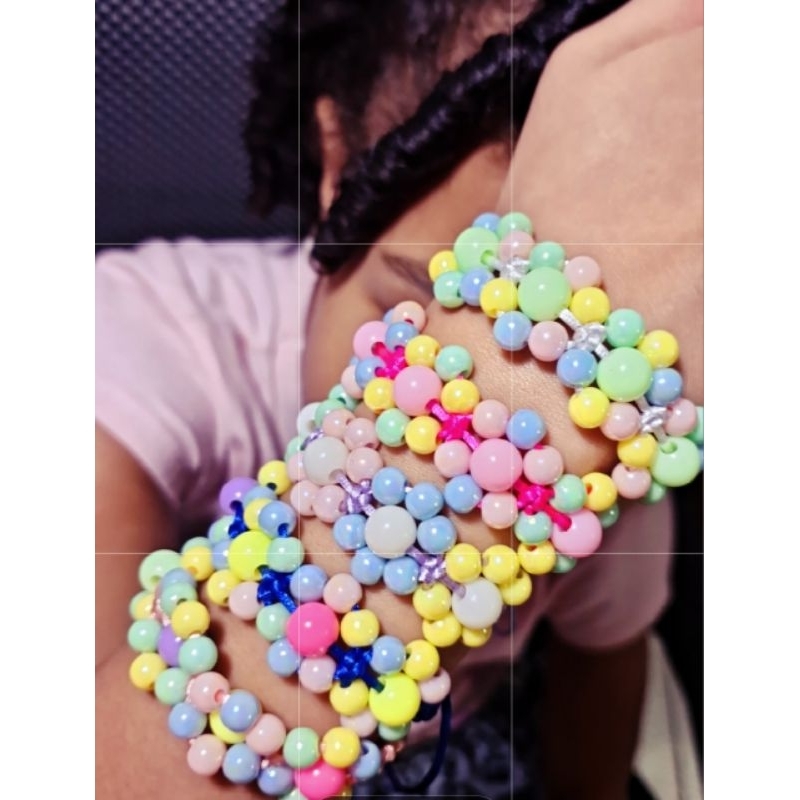 pulseira macramê infantil