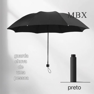 Guarda Chuva Leve e Conveniente Contra Vento Cabe Na Bolsa Homem Mulher Preto Reforçado em Oferta na Shopee
