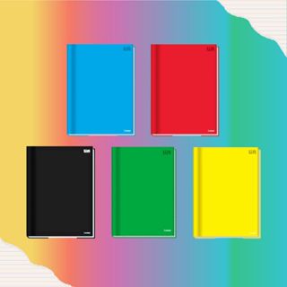 Caderno PEQUENO Capa Dura Brochura Lift 1/4 Com 96 Folhas - Credeal em Oferta na Shopee