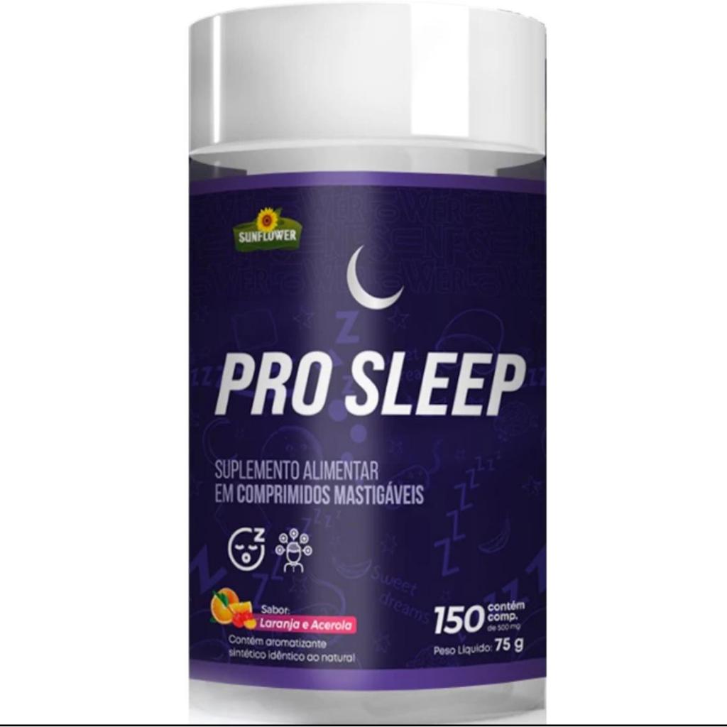 Pro Sleep Suplemento Alimentar Para o Sono 150 Comprimidos Mastigáveis