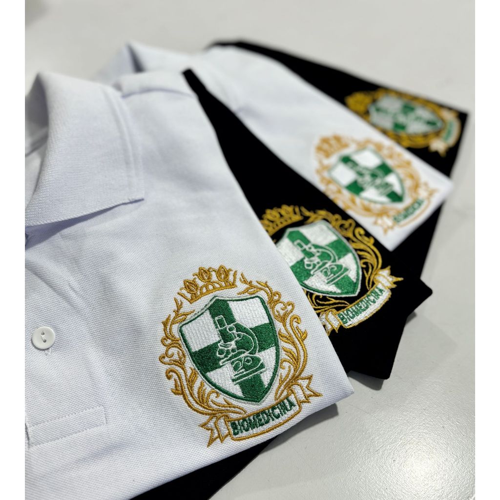 CAMISA POLO BIOMEDICINA em Oferta na Shopee