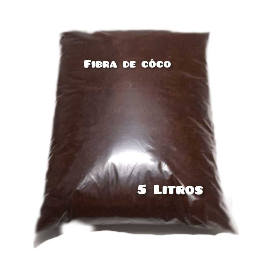 5 Litros Fibra de coco TRITURADA (PÓ DE COCO) 5 Litros Fibra de coco TRITURADA (PÓ DE COCO)