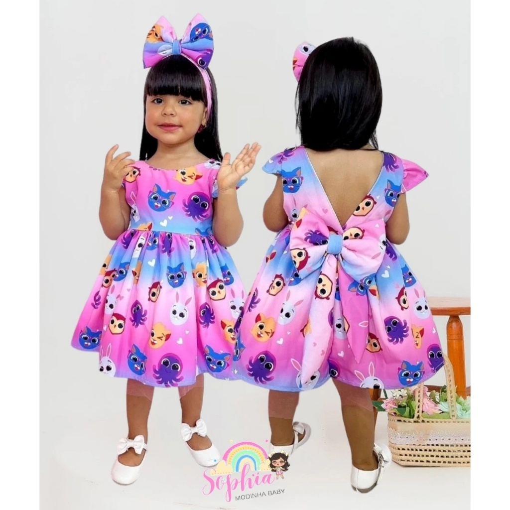 Vestido Bolofofos / Vestido Bolofofo / Bolofofos