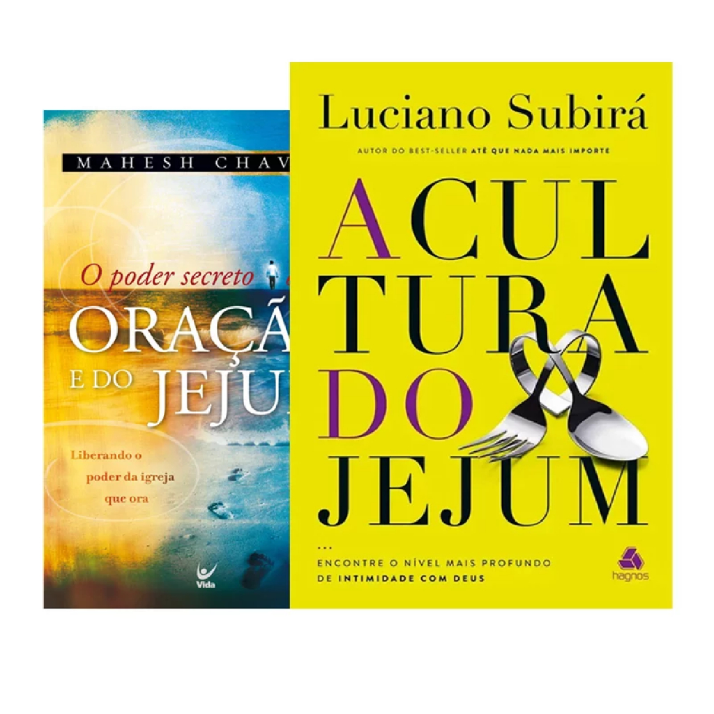 Kit O Poder Secreto Da Oração E Do Jejum/ A Cultura Do Jejum em Oferta na Shopee