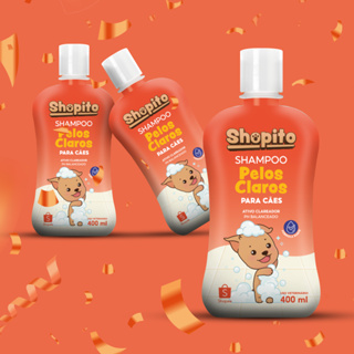 KIT 3 SHAMPOO SHOPITO - PELOS CLAROS 400ML em Oferta na Shopee