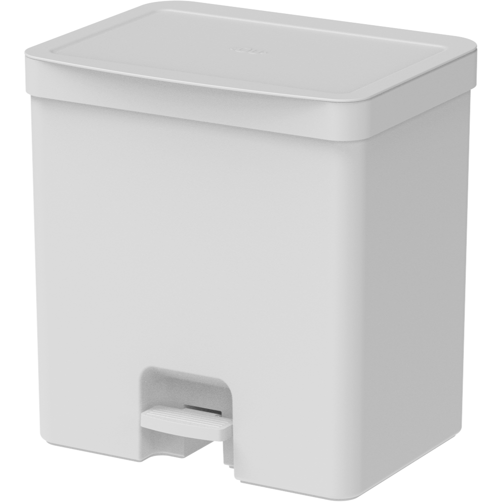 Lixeira Com Pedal 20l Cesto Lixo Cozinha Escritório Trium Cesto único