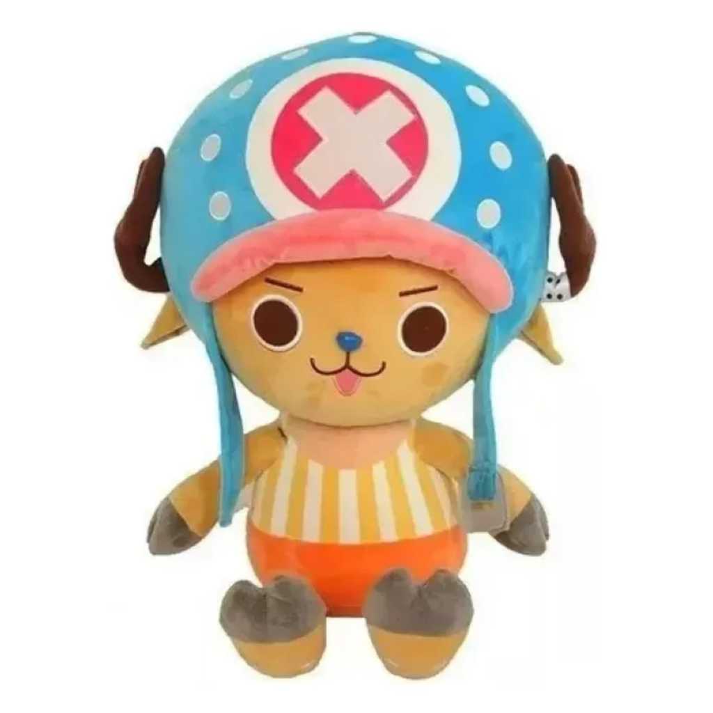 Pelúcia One Piece Tony Chopper 25cm Com Ventosa Antialérgico em Oferta na Shopee