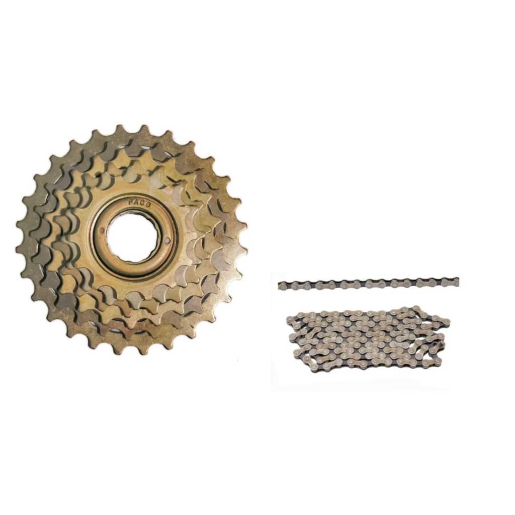 Catraca 6 Velocidade,Corrente DTO