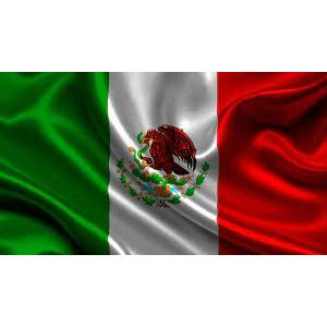 Bandeiras do Mexico Grande Cetim com Acabamento 150x1,00 em Oferta na Shopee