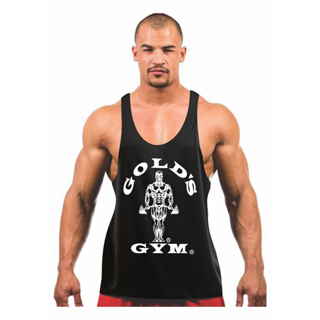 Regata Super Cavada Camiseta Musculação Golds Gym Treino em Oferta na Shopee