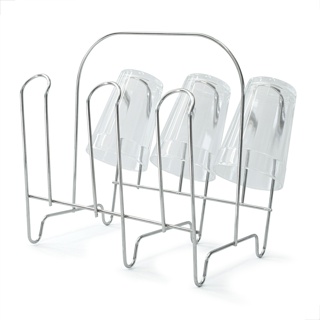 Porta Copos Suporte 6 Copos Cozinha Mesa Escorredor De Copos em Oferta na Shopee