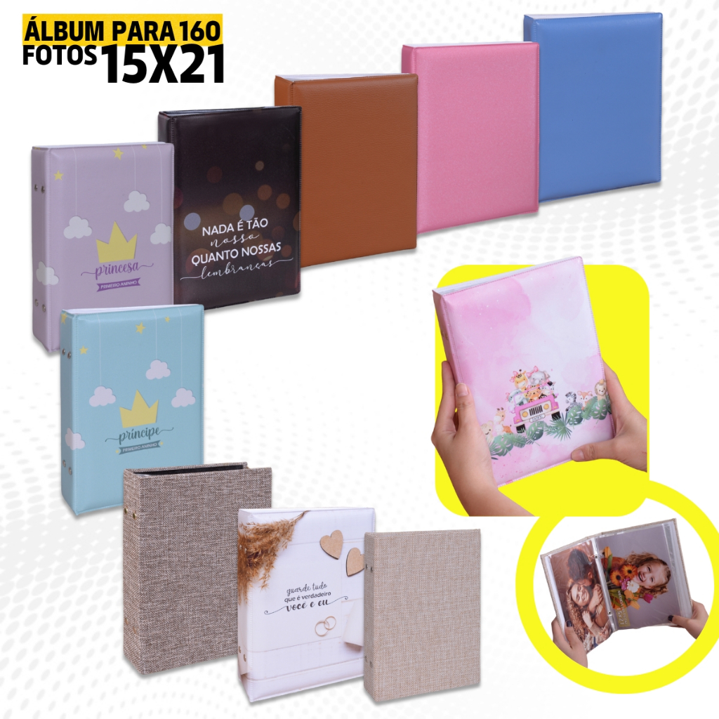 Álbum de Fotos Bebê 15x21: Onde Comprar | BuscaProdutos