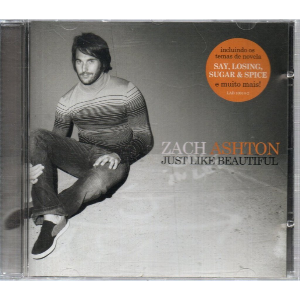 CD ZACH ASHTON - JUST LIKE BEAUTIFUL ( LAB ) 2008
