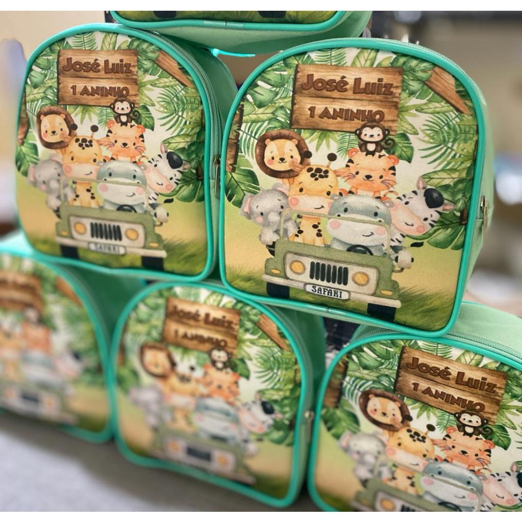 10 mochilinhas personalizadas para festa  de aniversario, lembrancinhas personalizadas para aniversario