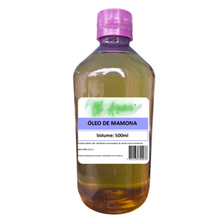 Óleo De Mamona 500ml Crescimento Capilar 100% Puro + Laudo em Oferta na Shopee