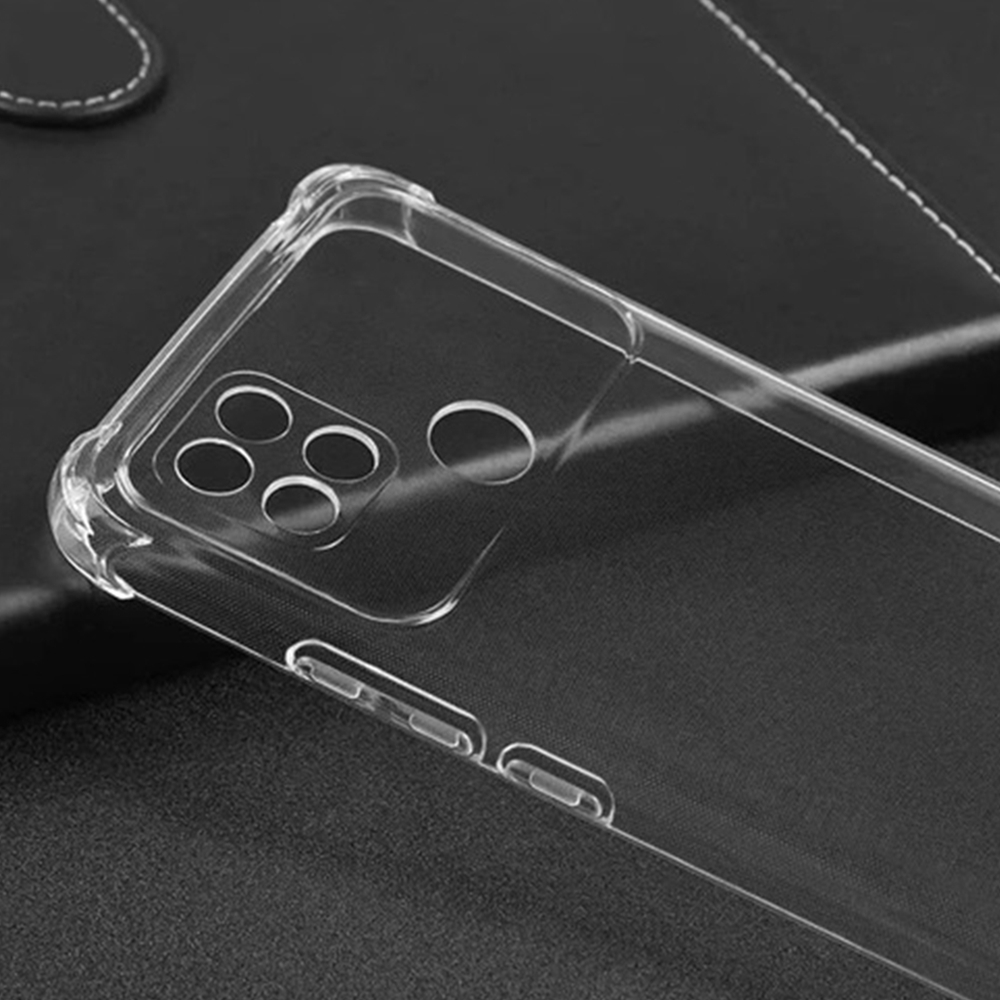 Capa Transparente Poco C40 Anti Impacto Capinha De Silicone Para Xiaomi Pocophone C40 Com Borda