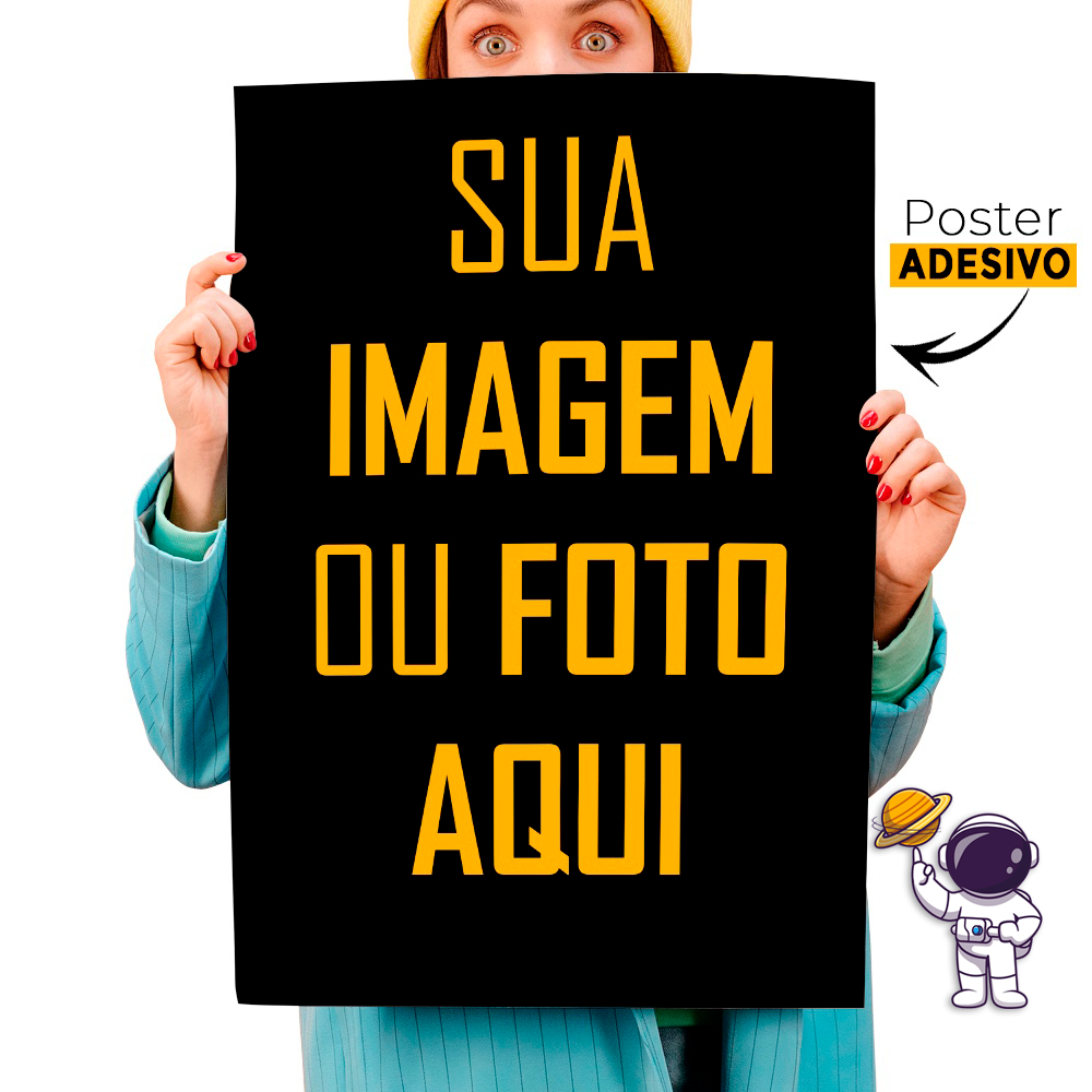 Impressão Pôster Cartaz A3 - Personalizado - 42X30 - Suas Artes ou Fotos em Oferta na Shopee