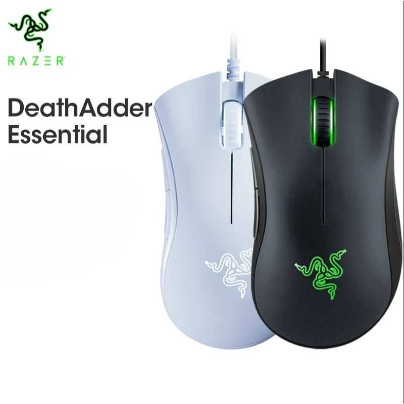 Mouse Gamer Razer Deathadder Essential, 6400DPI, 5 Botões