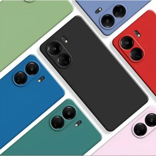 Capa Capinha Anti Shock Aveludada + Película Para Poco C65 em Oferta na Shopee