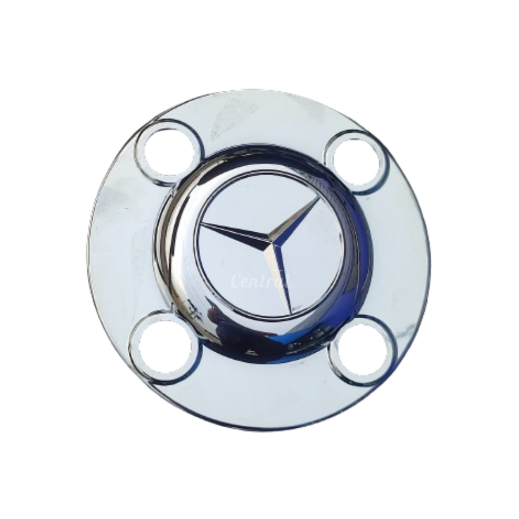 PAR Sobre Tampa do Cubo Truck Original Mercedes Benz MB 4 furos