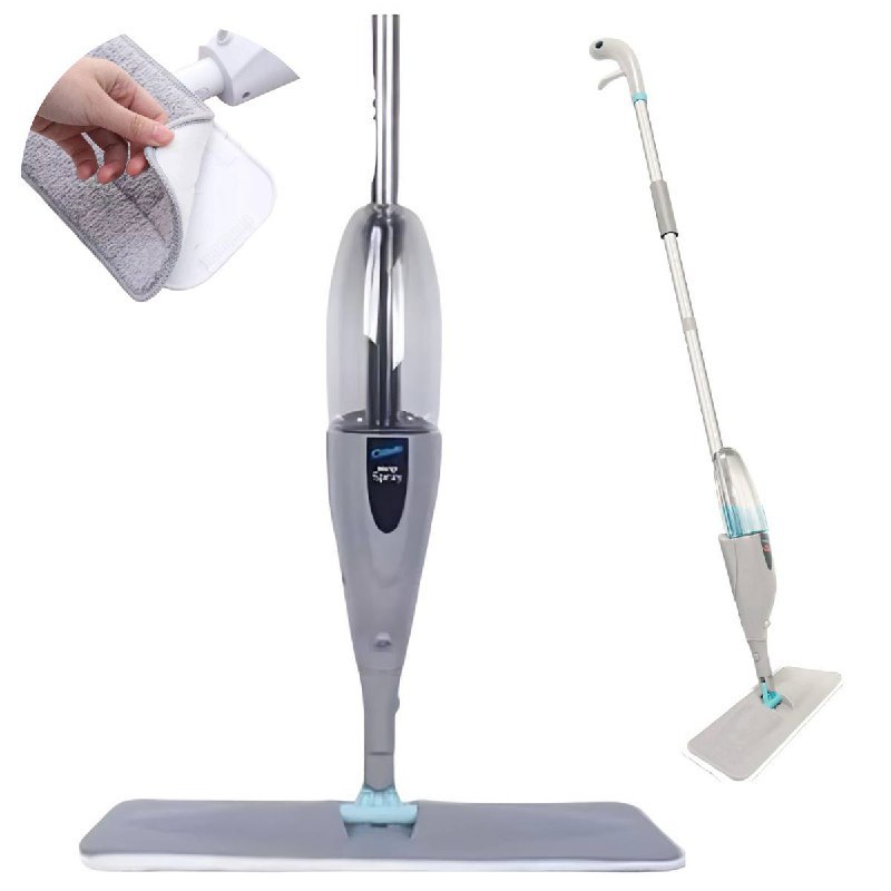 Mop Spray Rodo Esfregão com Reservatório Vassoura Magica Limpa Seca Envio Rápido