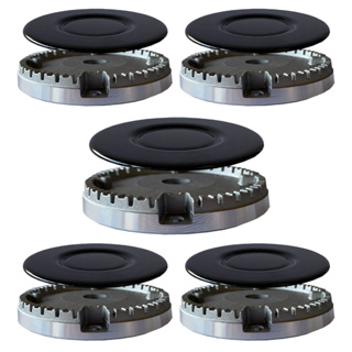 Kit Completo Cooktop 5 bocas Fischer Queimadores com Espalhadores Original Fogão em Oferta na Shopee