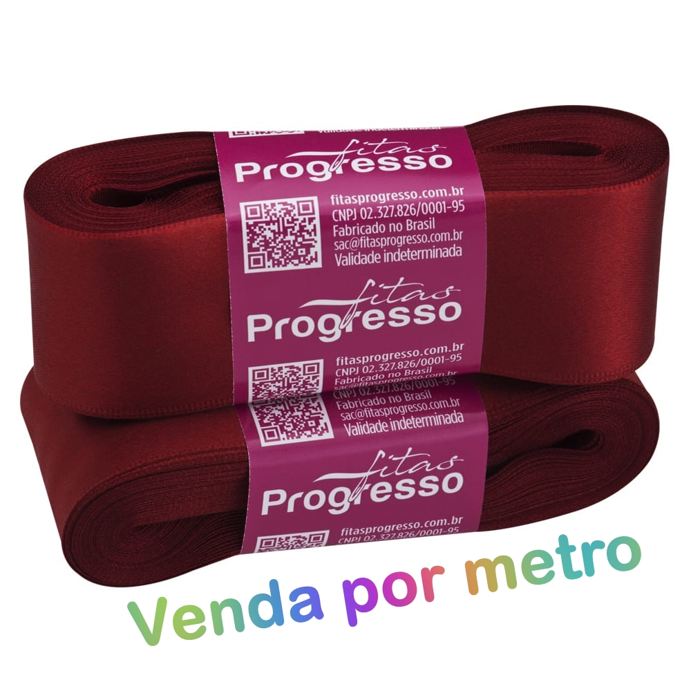 Fita de Cetim N°9 Lisa 38 mm - Progresso - Venda por Metro em Oferta na Shopee