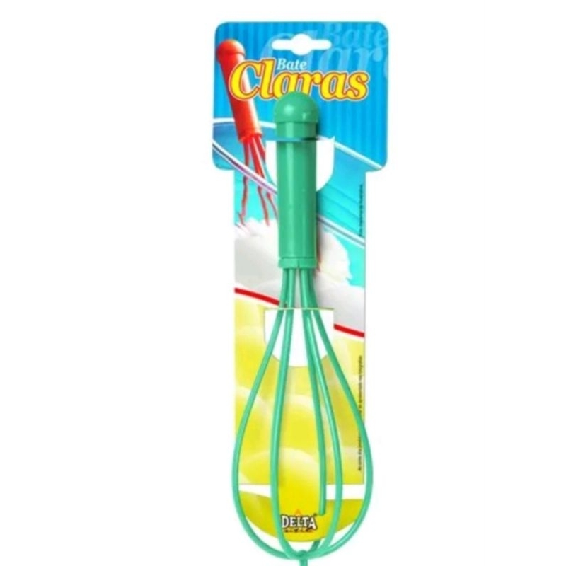 Batedor De Claras Fuê Fouet Plástico Delta 30 cm Cores