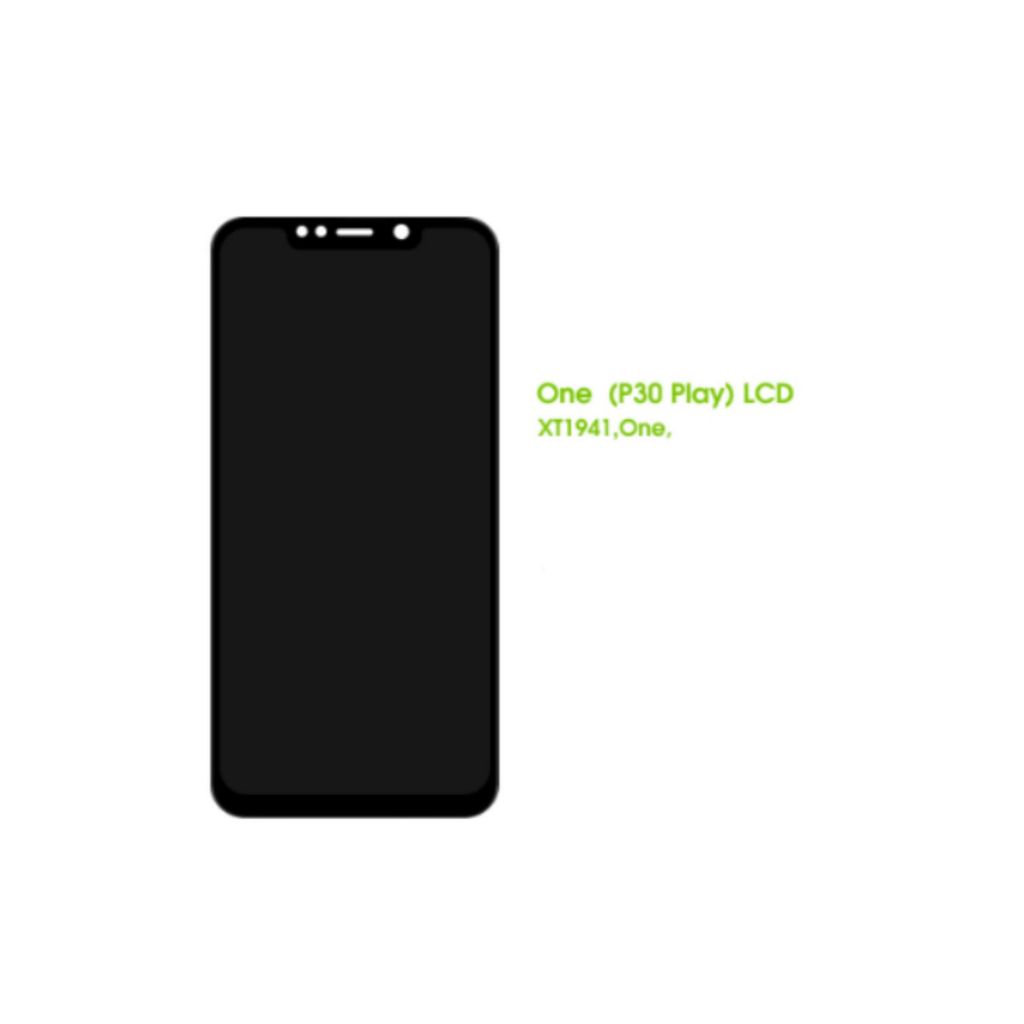 Tela Frontal Display Lcd Touch Moto One Xt1941-3 Com Aro / Sem Aro A Pronto Entrega