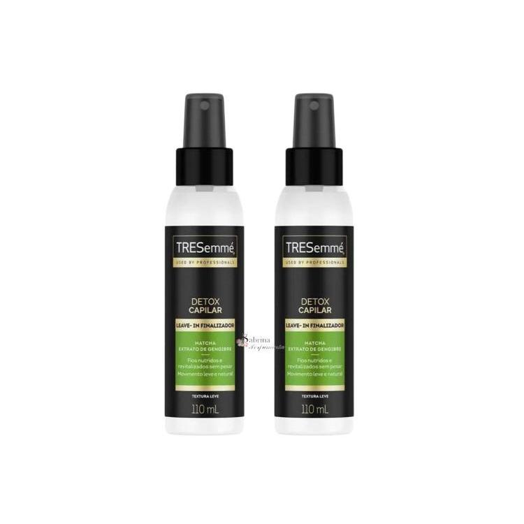 Kit com 2un Tresemme Detox Finalizador Leave in Spray 110ml