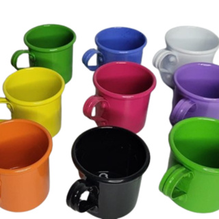 KIT C/ 22 XICARAS N.5 EM ALUMINIO CORES SORTIDAS em Oferta na Shopee