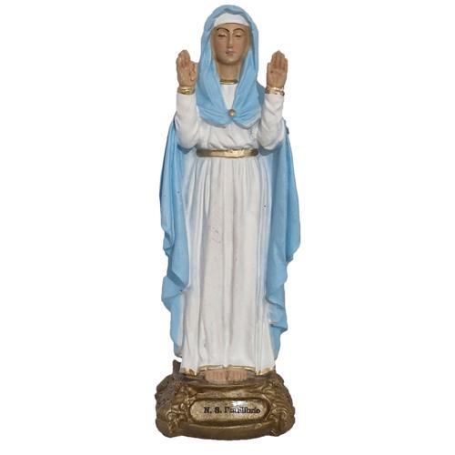 Imagem de Nossa Senhora do Equilíbrio de resina nacional 15 cm em Oferta na Shopee