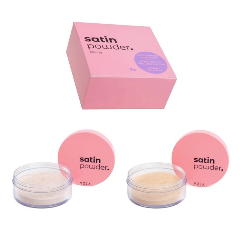 Pó Solto Satin Powder Vizzela Original-Envio imediato