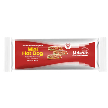 Saco Leitoso para Mini Hot Dog 14x10cm Vabene Pacote 500 Unidades em Oferta na Shopee