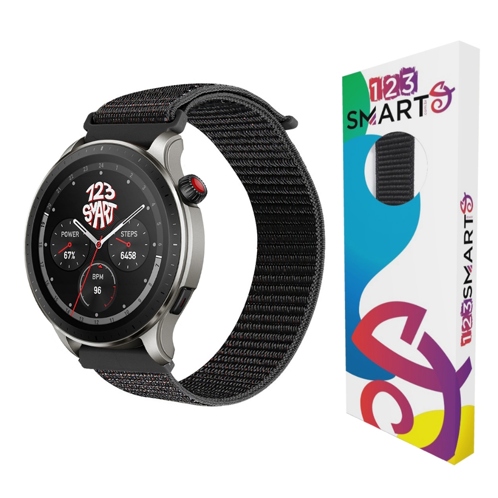 Pulseira de Nylon para amazfit GTR 4 A2166 GTR3 A1971 GTR 3 Pro A2040 GTR 2 A1952 GTR 2e A2023