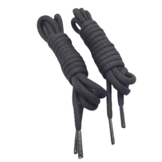 Cadarço Redondo Adventure Motoqueiro Trilha Coturno Para Botas Resistente 1,30 Preto