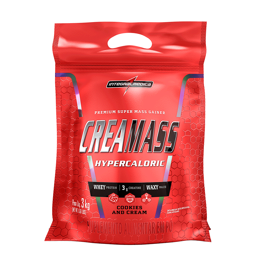 Hipercalórico CREAMASS Integral 3Kg (antigo Sinister)