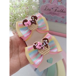 Par laço waffle Minnie em Oferta na Shopee