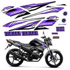 Kit adesivos faixa moto Compatível FAZER 150 2016 / envernizado Premium limited
