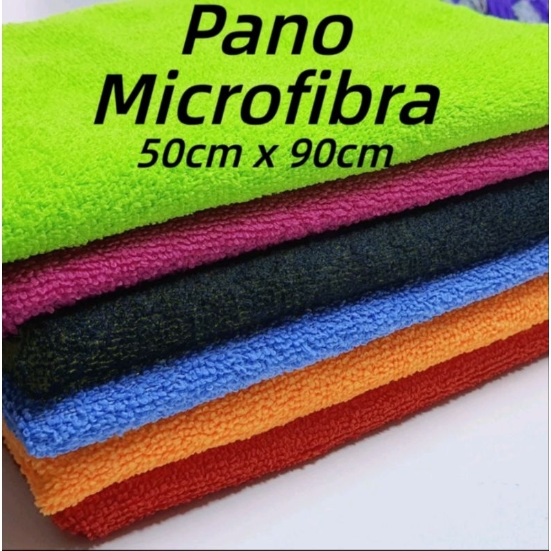Pano de Chão Microfibra Gigante Toalha de Limpeza Residencial Automotivo Macio 50 x 90 cm em Oferta na Shopee