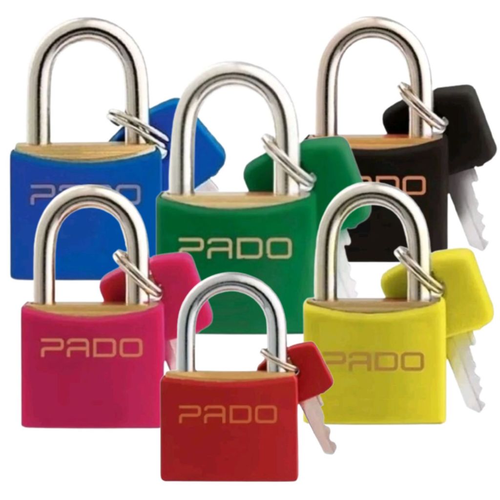 Imagem Cadeado Color 25/30/35 Mala, Porta, Janela Pado