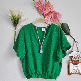 Blusa Feminina tecido duna pipoca manga curto em Oferta na Shopee