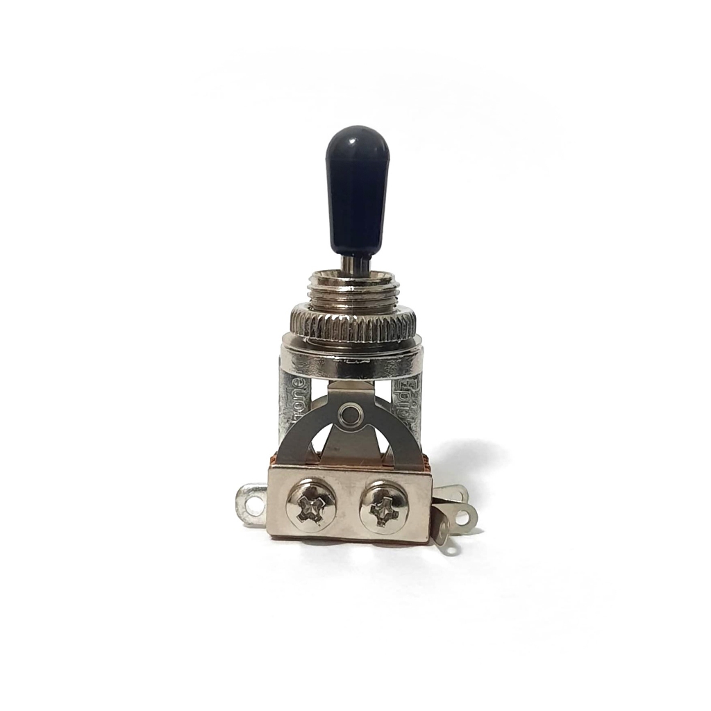 Chave Seletora 3 Posições Toggle Epiphone Original Knob Preto - Guitarra Les Paul Sg Prs Lp