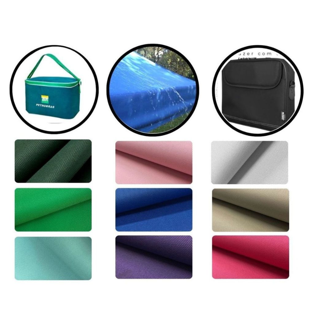 10mts - Nylon 600/ Duratran/ Poliéster 600 - Tecido A Prova De Agua Impermeável Barraca