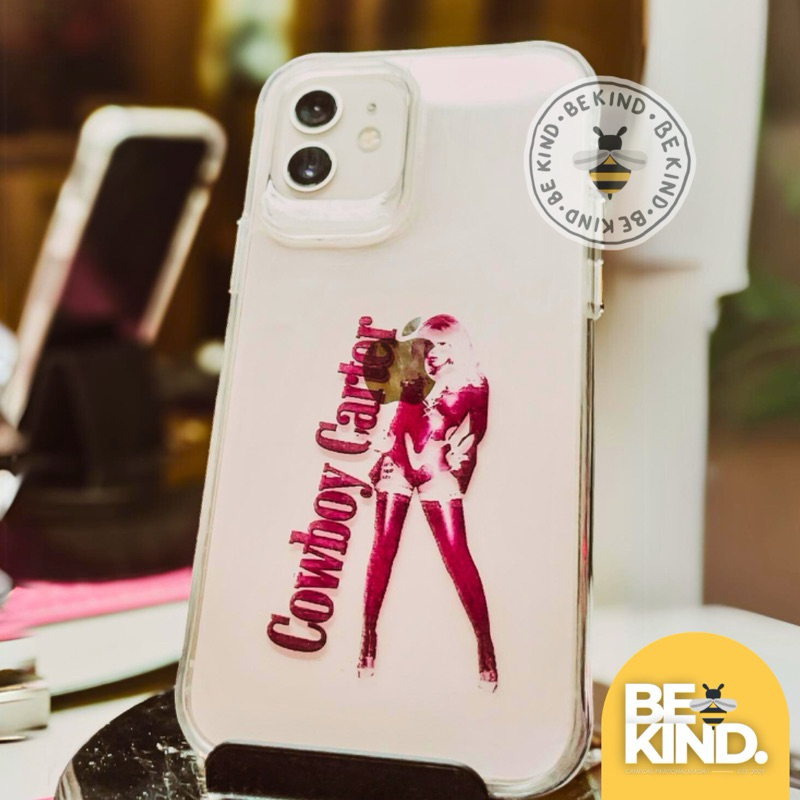 Capinha Case Space Clear Personalizada Cowboy Carter Beyoncé | be kind.