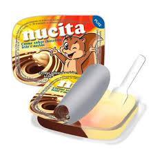 Creme Nucita Chocolate, Leite E Avelã 10GR  - Caixa Com 15 UNIDADES em Oferta na Shopee