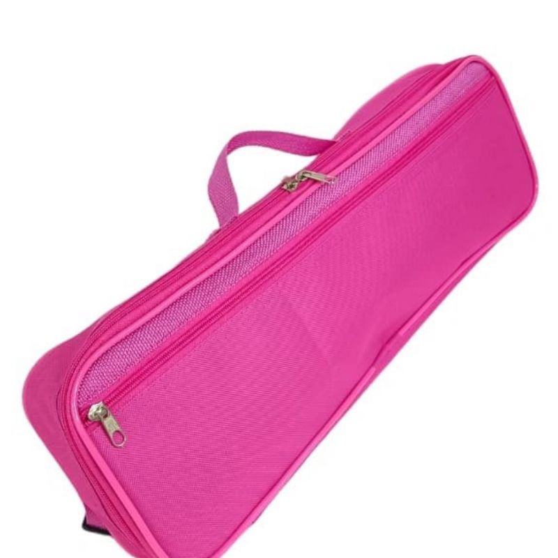 Bag Capa para Escaleta 37 Teclas Rosa com Alça Regulável