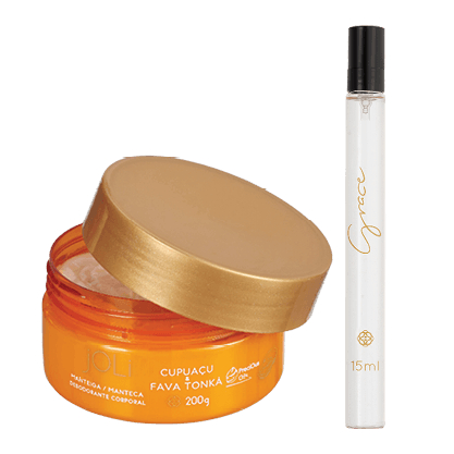 Kit Presente Joli Cupuaçu e Fava Tonka e Grace Midnight