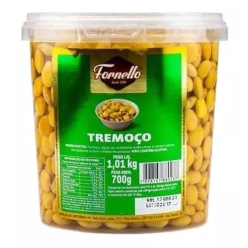 TREMOÇO BALDE / ou  Embalagem BAG 700G