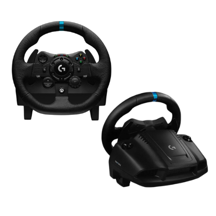 Kit Volante E Pedais G923 Para Ps5 Ps4 E Pc Logitech